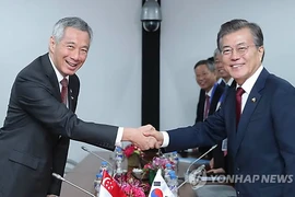 Le président sud-coréen entame une visite d’Etat à Singapour