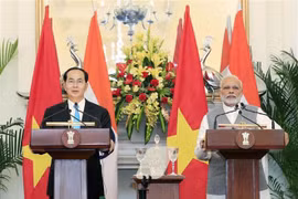 Le président Tran Dai Quang termine ses visites d’Etat en Inde et au Bangladesh