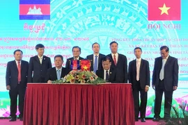 Tay Ninh et Kampong Cham signent une convention de coopération pour 2018-2022