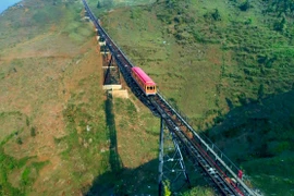 À la découverte de la ville de Sa Pa en funiculaire