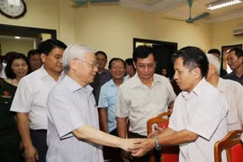 Le chef du Parti souligne la lutte contre la corruption 