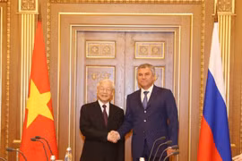 Le président de la Douma d’Etat salue la visite du leader du PCV