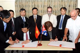 Colloque théorique entre les Partis communistes du Vietnam et de Cuba