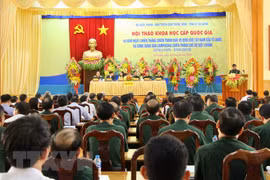 Symposium en l’honneur du 40e anniversaire de la victoire de la défense de la frontière du Sud-Ouest