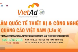 Ouverture du salon de la publicité VietAd 2018 à Ho Chi Minh-Ville