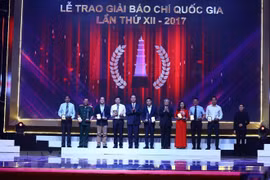 Remise des Prix nationaux de la presse 2017