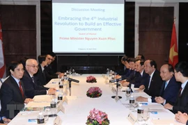 À Singapour, le PM Nguyên Xuân Phuc parle révolution industrielle 4.0