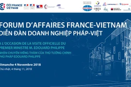 Forum d’affaires France-Vietnam à Ho Chi Minh-Ville