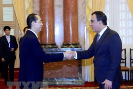 Le président Tran Dai Quang reçoit de nouveaux ambassadeurs étrangers