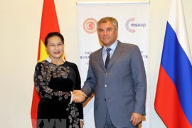 La présidente de l’AN rencontre le président de la Douma d’Etat de Russie