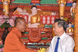 Voeux aux Khmers à l’occasion de la fête Chol Chnam Thmay