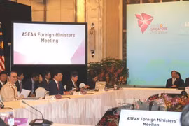 ASEAN : les ministres des Affaires étrangères se réunissent à Singapour