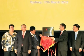 Le PM Nguyên Xuân Phuc à la cérémonie d’ouverture du bureau de VOV en Australie