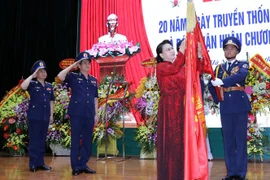 La présidente de l’AN souligne des tâches majeures de la Garde-côte du Vietnam