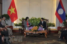 La vice-présidente du Vietnam achève sa visite officielle au Laos