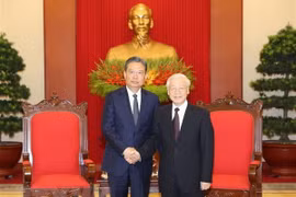 Le leader du Parti salue les bonnes relations entre le Vietnam et la Chine