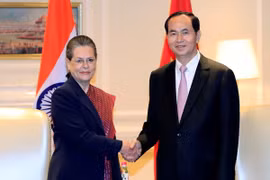 Activités du président Tran Dai Quang en Inde