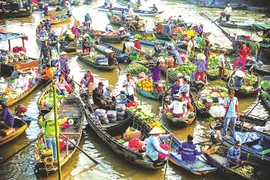 Plongée dans les marchés flottants du delta du Mékong