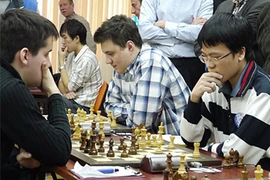 Le Quang Liem au Festival international "Aeroflot Open" 2012. (Photo: Internet)