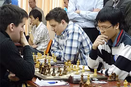 Le Quang Liem au Festival international "Aeroflot Open" 2012. (Photo: Internet)