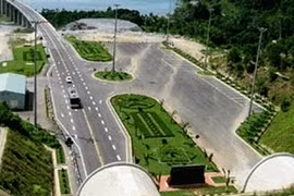 Plan du tunnel du col de Ca (Source: dddn.com.vn)