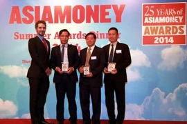 Cérémonie de remise de prix d'Asiamoney.