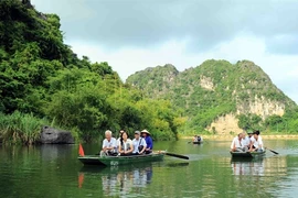 Le complexe d’écotourisme de Tràng An, un des sites phares de Ninh Binh. Photo : Minh Duc/VNA
