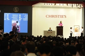Le tableau La marchande de riz a été vendu aux enchères le 25 mai à Hong Kong (Chine) pour la coquette somme de 390.000 dollars (Source: CVN)
