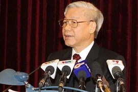 Le secrétaire général du PCV Nguyen Phu Trong. (Photo: Tri Dung/AVI)