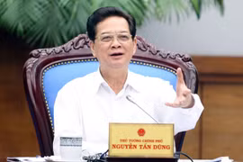 Le gouvernement a tenu, lundi à Hanoi, sa réunion périodique du mois de février, sous l’égide du Premier ministre Nguyên Tân Dung. (Source : VNA)
