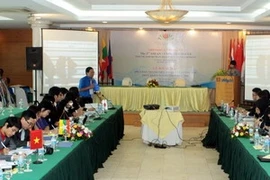 Le 2e forum des jeunes de l'ASEAN+3 à Hanoi. (Photo: Dinh Tran/AVI)
