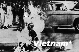 Thich Quang Duc s'est immolé par le feu afin de protester contre la répression anti-bouddhiste du régime de Ngo Dinh Diem. (Photo: VNA)