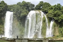 La cascade de Ban Giôc. Photo : VNA