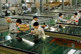 Une usine dans la ZI de Thach Thât, district de Quôc Oai, Hanoi. (Photo: Danh Lam/VNA)