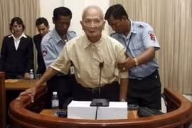 L'idéologue du régime khmer rouge, Nuon Chea (Source: VNA)