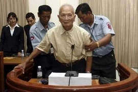 L'idéologue du régime khmer rouge, Nuon Chea (Source: VNA)