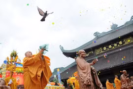 Le Vietnam compte actuellement 14 religions, 38 organisations religieuses, plus de 24 millions de fidèles. (Source : VNA)