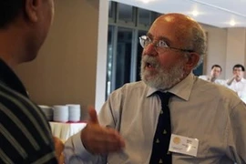 Le professeur d'astronomie Michel Mayor (source: VNA)