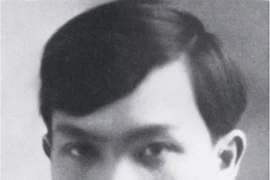 Le jeune Vo Nguyên Giap (Source: VNA)