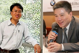 Dam Thanh Son(gauche) et Ngo Bao Chau (Source: Internet)