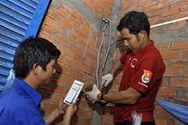 Les priorités de la campagne «Vacances roses 2014» sont l’édification d’une civilisation urbaine, la sécurité, les nouvelles constructions en zone rurale, et le volontariat international. 