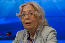 La ministre de la Commission économique Asie-Europe (Eurasian Economic Commission), Mme Tatyana Valovaya. (Source: VNA)
