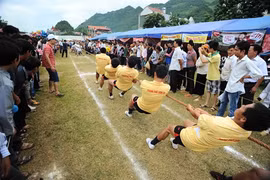Au Vietnam, le tir à la corde est très populaire depuis très longtemps. 