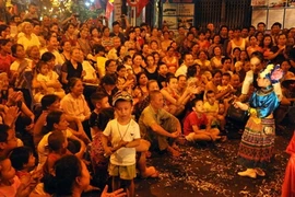 Ces spectacles attirent une foule nombreuse. Photo : TT/CVN