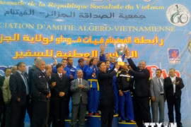 Le deuxième tournoi de Vovinam Viet Vo Dao à Alger. Source: VNA