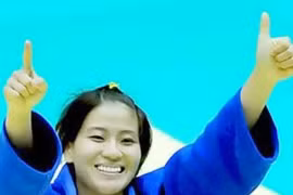 La joueuse Van Ngoc Tu. Photo : Internet