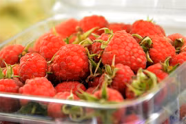 Des framboises de Dà Lat.