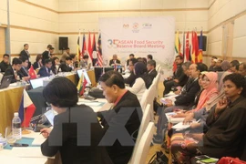 Une séance de travail de l'ASEAN. 