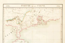 Toutes les cartes de la Chine d’avant le début du 20e siècle sont également compatibles avec les cartes occidentales qui ne dessinent pas l’extrême sud de la Chine au-delà de la 18ème latitude. Photo : VNA