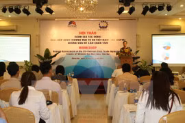 Un colloque d’évaluation des effets de l’accord de libre-échange Vietnam-Union européenne (ALEV-UE) a eu lieu le 28 mai dans la province de Dong Nai (Sud). (Source : VNA)